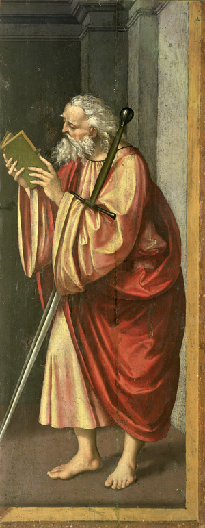 St. Paul Apostle (oil on canvas)