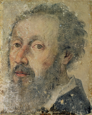 Self Portrait (pastel on paper)
