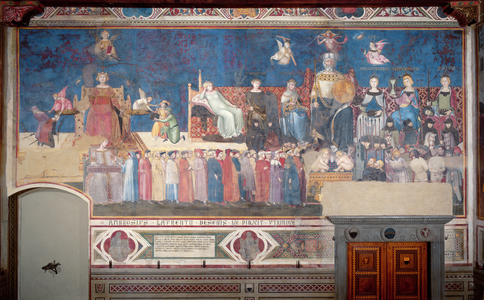 Allegory of Good Government, 1338-40 (fresco)