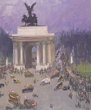 Armistice Day, 1920 (oil on canvas)