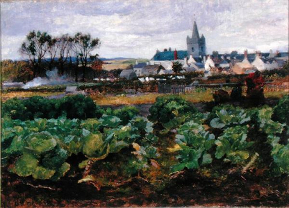 The Crofts, Kirkudbright, 1884 (oil on canvas)