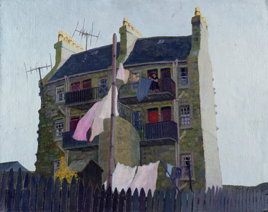 A Fine Drouth (oil on canvas)