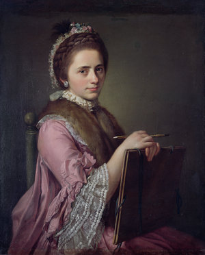 Angelica Kauffmann (oil on canvas)