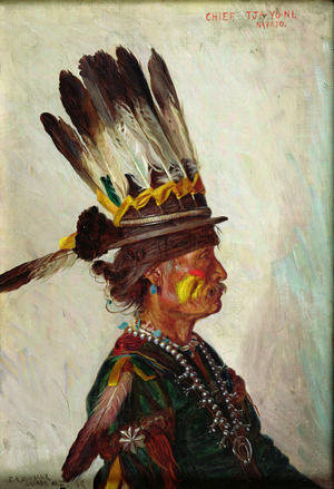 Chief Tja-yo-ni, 1897 (oil on canvas)