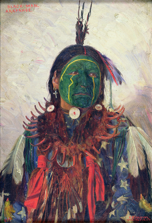 Black Man, 1899 (oil on canvas)