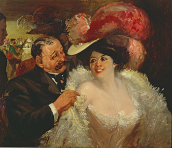 The Cafe Francis, 1906 (oil on canvas)