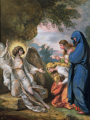 The Sepulchre, 1782 (gouache on paper)