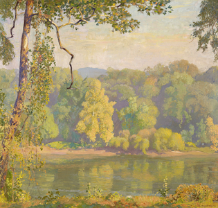 Landscape (oil on canvas)