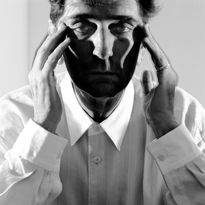 Harry Dean Stanton, Actor, Paris, 1986 (b/w photo)