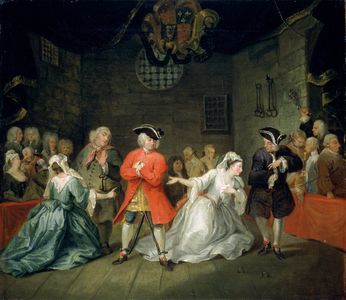 The Beggar's Opera, c.1731 (oil on canvas)