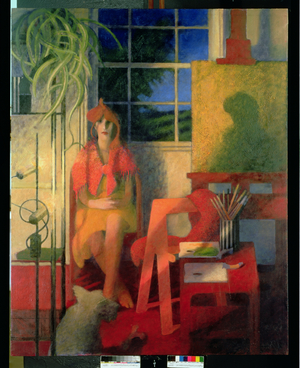 The Artist Model I, 1979-80 (oil on canvas)