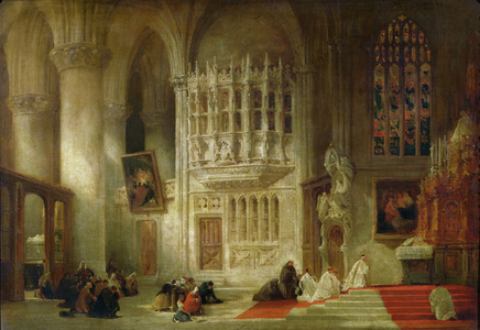 Toledo Cathedral (oil on canvas)