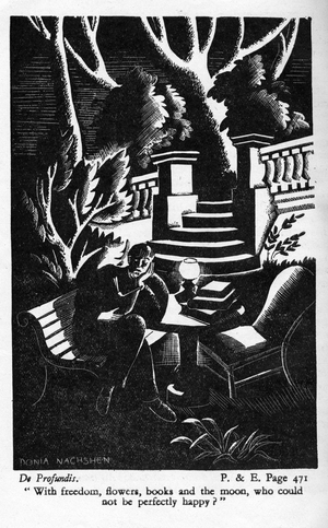 "De Profundis" (1905), by Oscar Wilde, 1920-30 (woodblock)