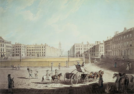 Hanover Square (w/c on paper) (see also 95224)