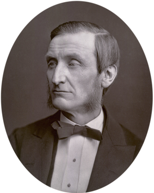 John Hall Gladstone, President of the Chemical Society, 1880.