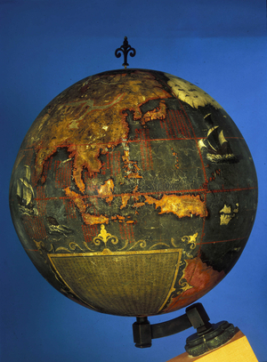 Globe by Manuel Dias and Nicolo Langobardi, Peking, 1623 (photo)