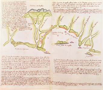 Island of Gallo, Ecuador, c.1530-41 (vellum)
