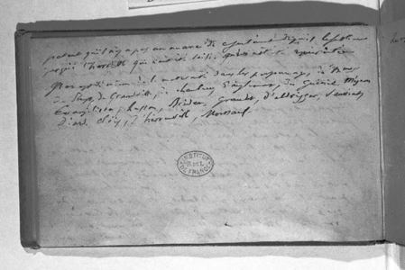 Fol. 24 v Last page of 'Notes for the filing and the completion of my works (pen and ink on paper)