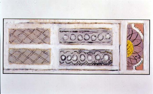 Design for a Door (oil on card)