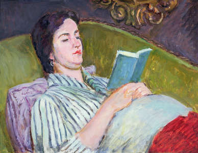 Olivier Bell, 1952 (oil on canvas)