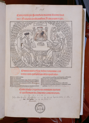 The Jewish Doctors: Isaac, Constantine and Ali Abbas (Haly Abbas), published in Lyons, 1515 (engraving)