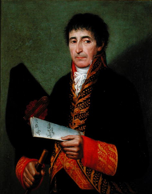 Portrait of Jose de Ansa, 1816 (oil on canvas)