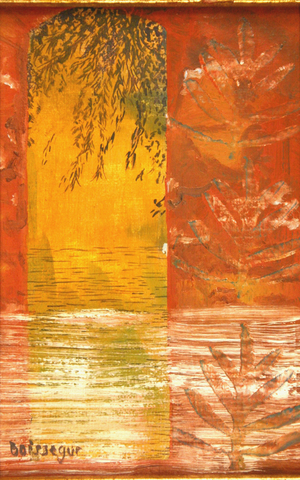 Riviera (oil on canvas)