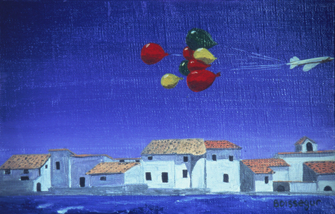 George Flies (oil on canvas)