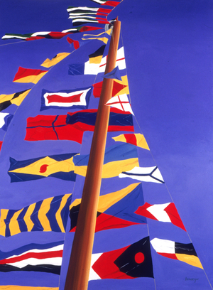 Grand Pavois (oil on canvas)