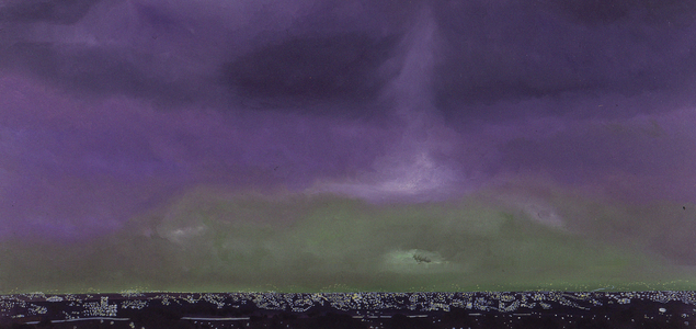 La Diagonale des Fous (oil on canvas)
