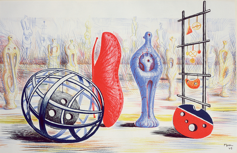 Sculptural Objects, 1949 (litho)