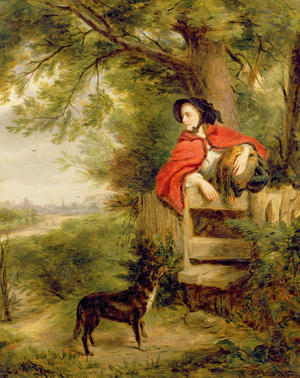 A Dream of the Future, 1865 (oil on canvas)