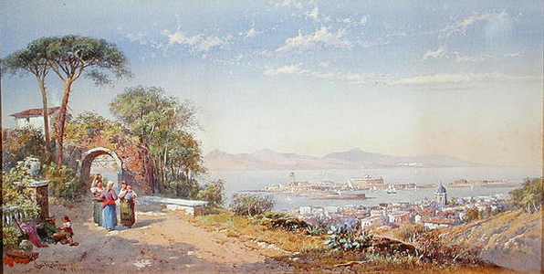 Messina, 1883 (w/c on paper)