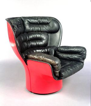 'Elda' Lounge Chair, designed for The Comfort Company, 1963 (leather)