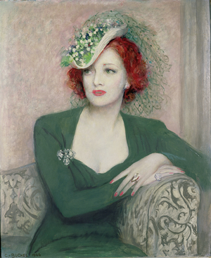 A Half Length Portrait of Margo Graham