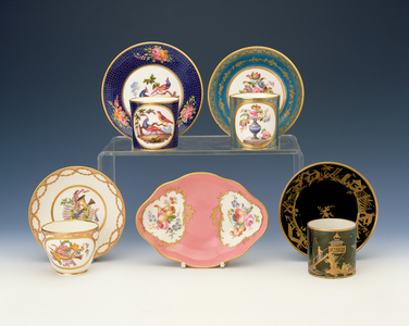 Selection of Sevres Porcelain, c.1760 (porcelain)