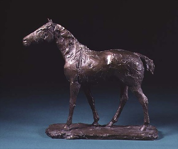 Horse, 1978, bronze sculpture by Elizabeth Frink (1930-93)