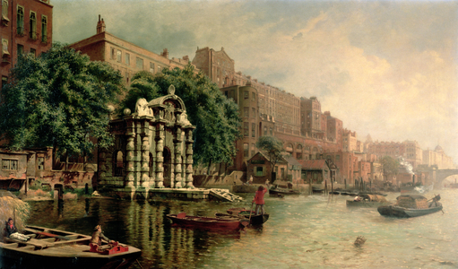 Old York Gate, Adelphi (oil)
