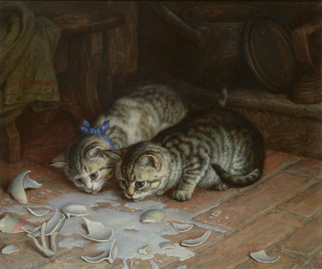 "It's no use Crying over Spilt Milk", 1880
