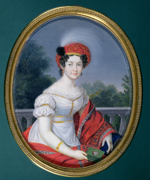 Catherine Paulovna, Grand Duchess of Russia, Queen of Wurttemberg (1788-1819) (miniature)