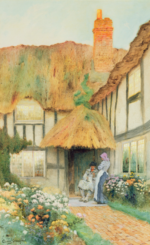 By the Cottage Door