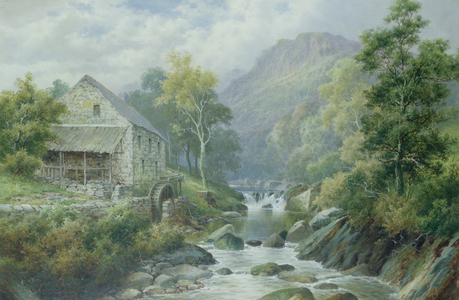 Old Disused Mill, Dolgelly (pair of 77867)