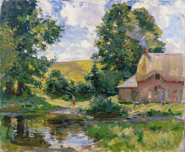 Stratford Tony: the ford on the River Ebble