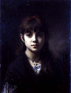 The Artist's Daughter, 1884 (see also 65312)