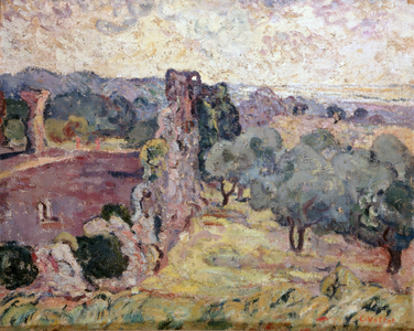 Landscape of the South of France, c.1908 (oil on canvas)