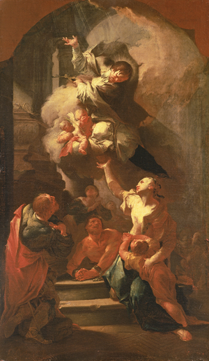 St. John of Nepomuk Comforting the Oppressed, c.1748