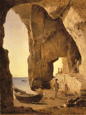 Cave in Sorrento, 1826