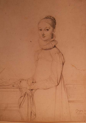 Portrait of a Young Girl, 1815 (graphite pencil)