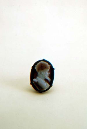 Cameo with portrait of Sigismund II Augustus, Cracow, c.1560 (sardonyx)
