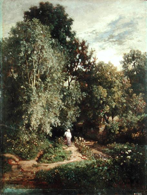 Path in a Small Wood, early 1860s (oil on canvas)